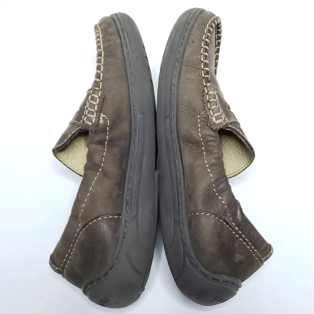 Primigi Brown Leather Penny Loafer Driving Moccasin Casual Dress Shoe 2.5